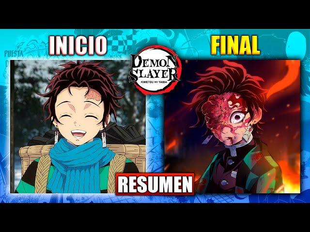 Se VOLVIÓ CAZADOR para SALVAR a su HERMANA | Kimetsu no Yaiba RESUMEN Temporada 1,2,3,4 y 5