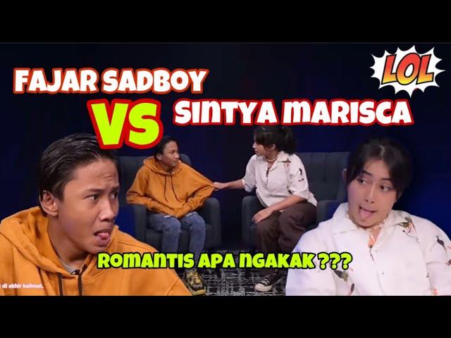 FAJAR SADBOY VS SINTYA MARISCA NGAKAK 