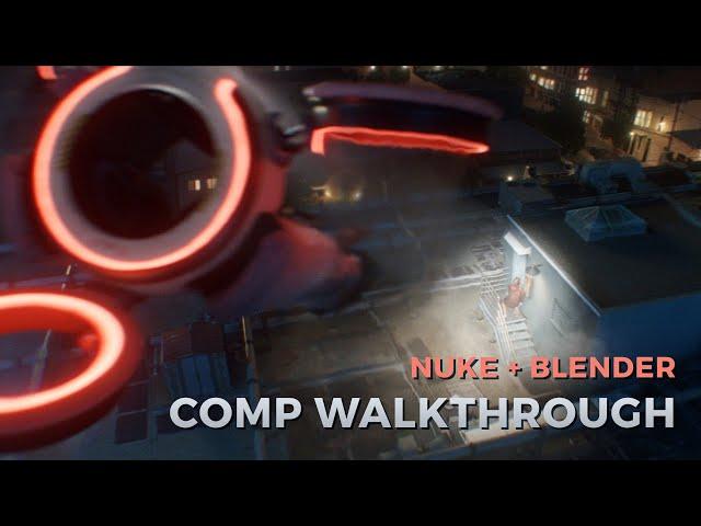 SKYWATCH: VFX Walkthrough – CG Drone/Rooftop Shot