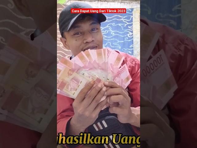 CARA DAPAT UANG DARI TIKTOK TERBARU 2023