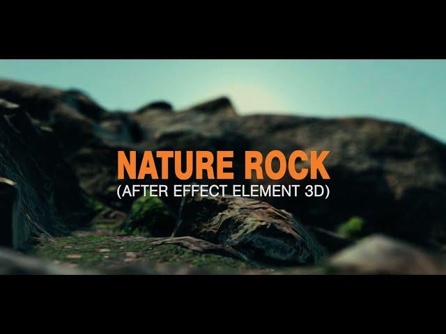 Nature Rock Texture (AE Element 3D)