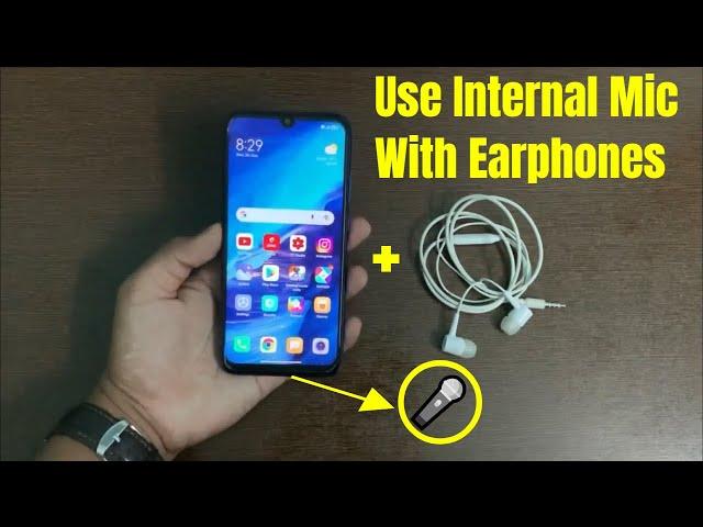 How to use Internal Mic with Headphones/Earphones | Using latest 2021 Trick | Easy Steps