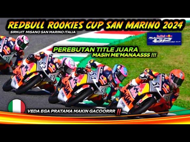 MASIH PANAASSS‼️ REDBULL ROOKIES CUP SAN MARINO 2024  FULLRACE H/L || #SanMarinoGP