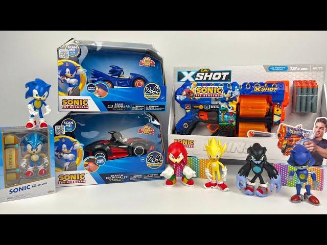 Sonic The Hedgehog Collection Unboxing Review | Car Race RC & Speed Launcher