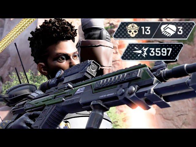 HOW TO GET HIGH DAMAGE GAMES WITH TERRIBLE AIM! Apex Legends