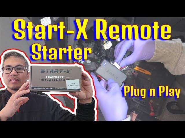 How to install Start-X Remote Starter | Plug N Play Installation