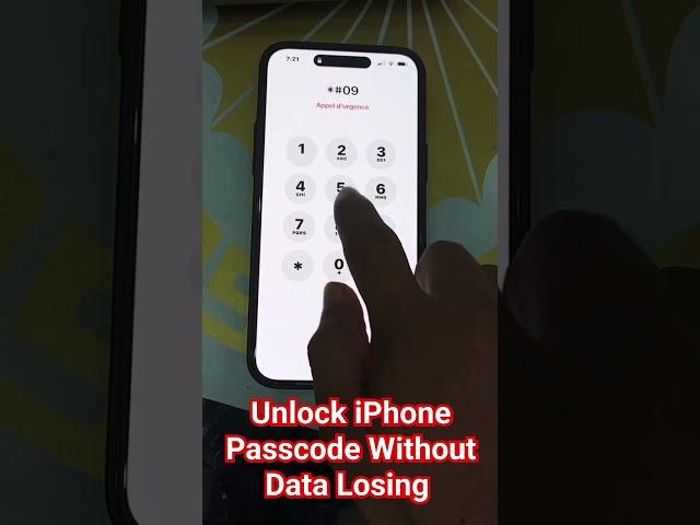 How To Unlock iPhone Passcode If Forgot Password Without Data Losing #passcode #iphoneunlock #iphone