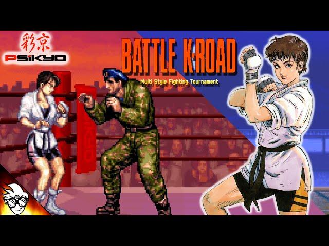 Battle K-Road (Arcade / 1994) - Yuki Fujiwara [Playthrough/LongPlay]