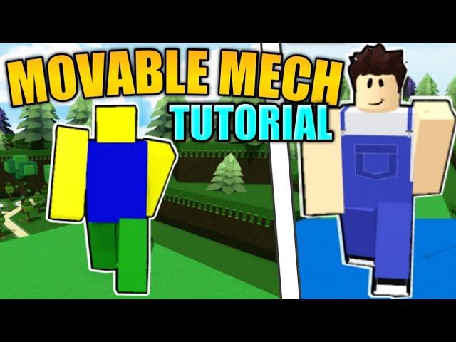 GIANT MOVABLE MECH (Tutorial) - Build a Boat For Treasure