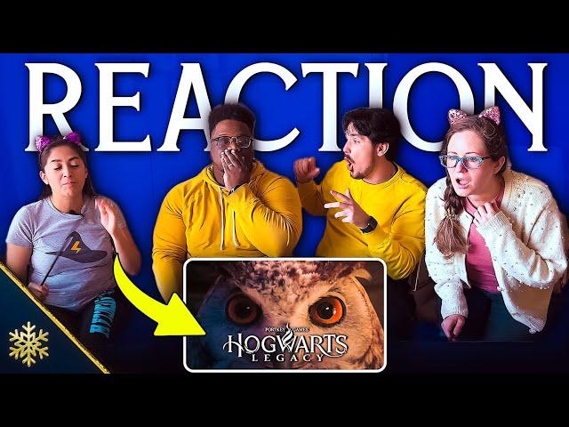 Group REACTION to Hogwarts Legacy CINEMATIC Trailer