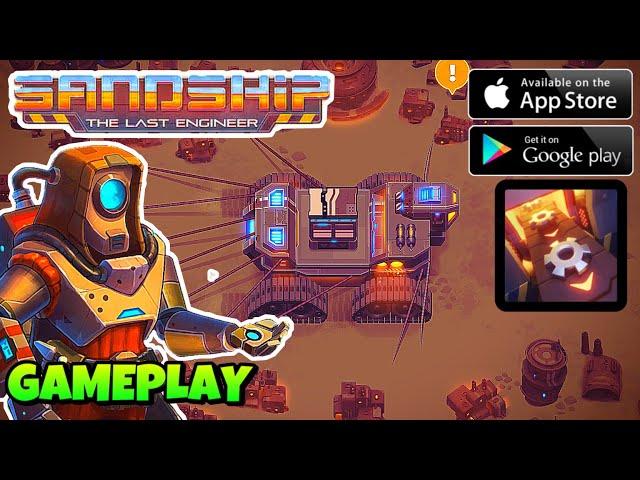 Rediscover Forgotten Technologies | Sandship: Crafting Factory Gameplay | Android/iOS