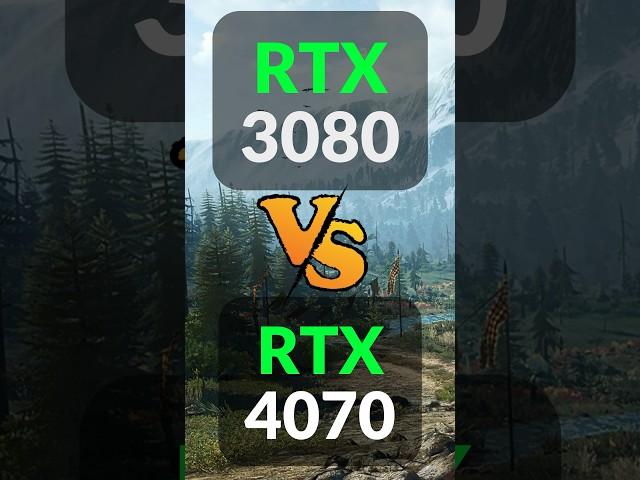 RTX 3080 vs RTX 4070 in Games 1440p DLSS 2 vs 3 + Ray Tracing / Ryzen 7800X3D