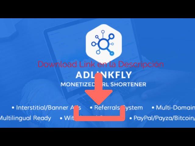 Adlinkfly url Shortener Script Nulled