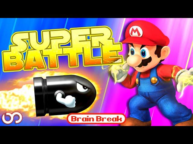 Mario Brain Break  Action-Packed Super Battle  Mario Run Challenge  Just Dance  Matthew Wood