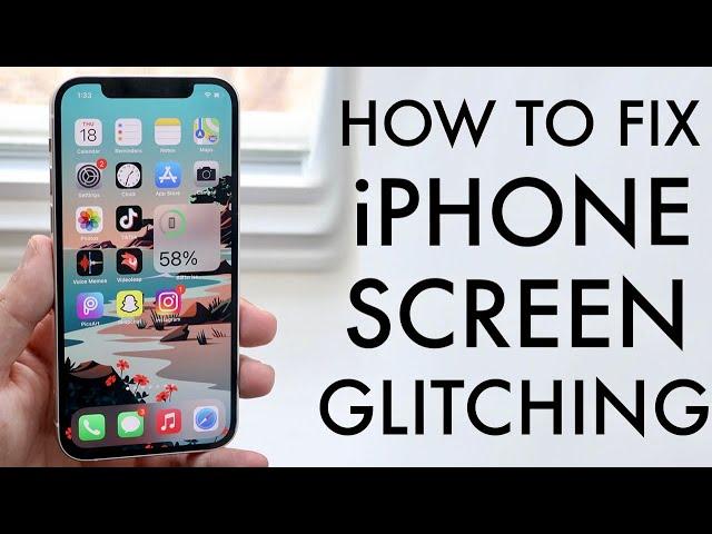 How To FIX iPhone Ghost Touches / Screen Glitching! (2021)