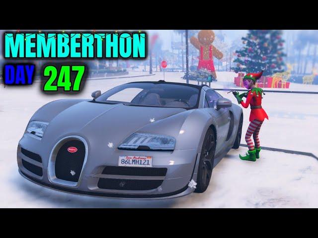 Santa's Little Thief In GTA 5 RP - Memberthon Day 247