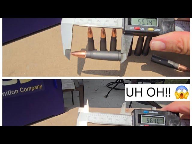 *UPDATE* 7.62X39 Palmetto State Armory AAC ammo issues! Spec's and alt measurement test.