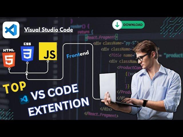 Top 5 VS Code Extensions For Frontend Developer || The Best Extensions For Vscode || Top Extensions