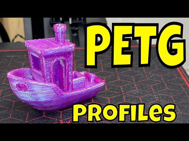 PETG Cura Profiles plus Tips for 3D Printing