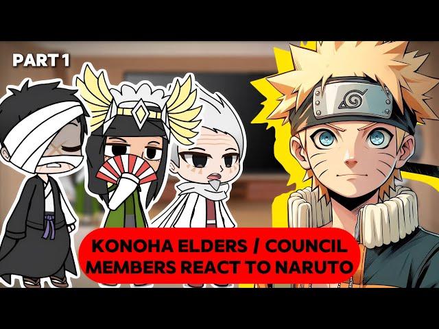 KONOHA ELDERS / COUNCIL MEMBERS REACT TO NARUTO | PART 1 |