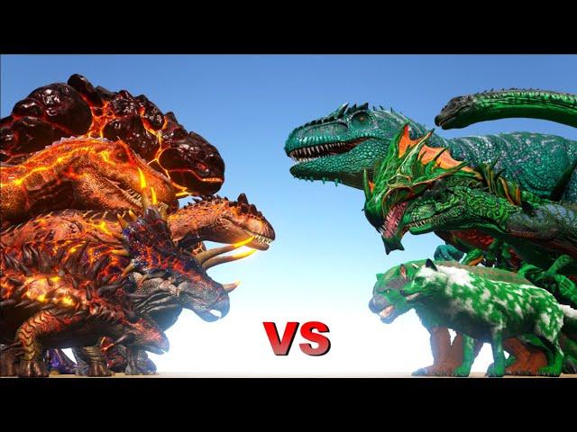 X-Creatures VS R-Creatures | ARK