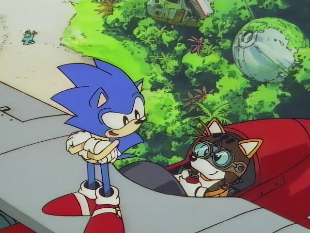 Sonic The Hedgehog: The Movie (1996) — The Tornado Scene (4K Remaster)