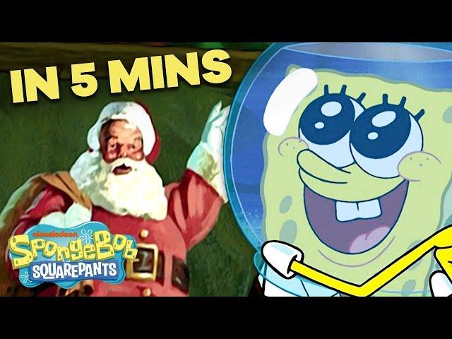 SpongeBob “Christmas Who?” Holiday Special  in 5 Minutes!