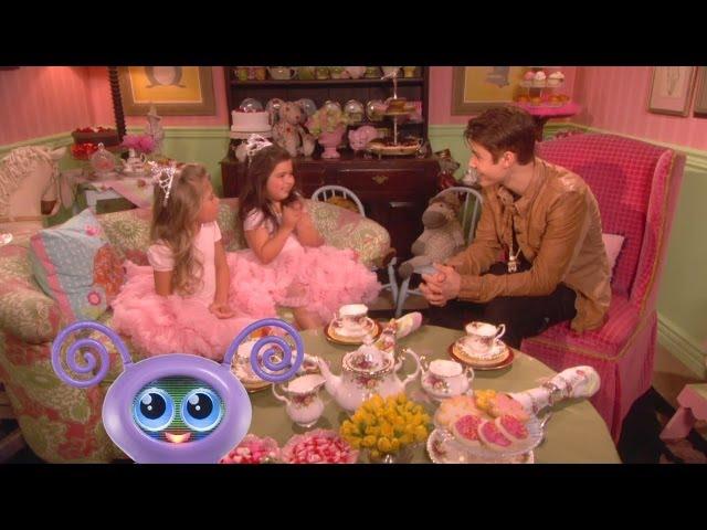 Sophia Grace & Rosie Do Tea with Justin Bieber!