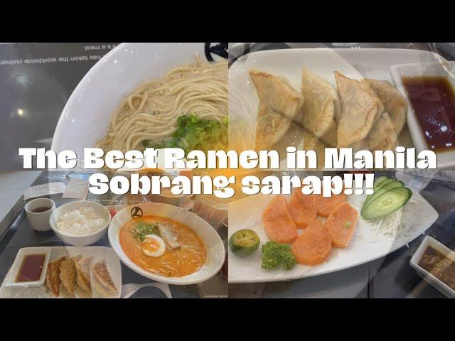 THE BEST RAMEN IN MANILA SOBRANG SARAP!!! #food #foodie #asmr #youtube #trending #tiktok #yummy #fyp