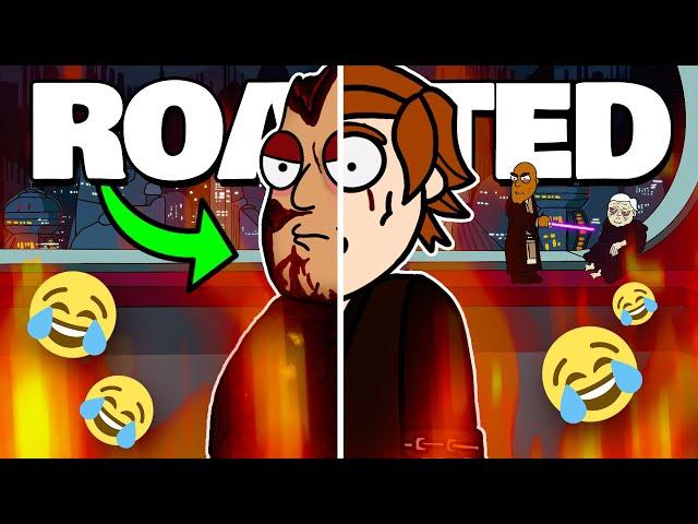 Anakin Skywalker Gets Roasted... AGAIN! (Star Wars Parody Animation)