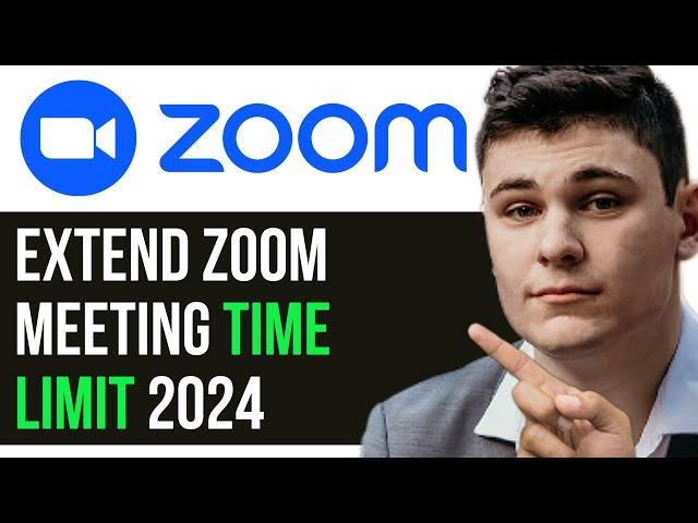 HOW TO EXTEND ZOOM MEETING TIME LIMIT 2024 | INCREASE ZOOM MEETING MORE THAN 40 MINUTES IN ZOOM