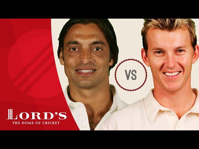 Shoaib Akhtar vs Brett Lee | Who's The Greatest?