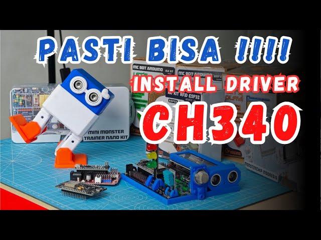 PASTI BISA!!! INSTALL DRIVER CH340 / CH341 ARDUINO ATAU ESP8266 | [#Tutorial24]