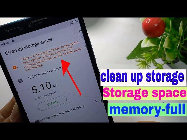 clean up storage space latest solutions 2022 | storage space running out problem solve