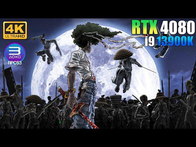 Afro Samurai PC Gameplay - ( RPCS3 4K ) - RTX 4080 | i9 13900K 5.8GHz | PS3 Emulator (2024)