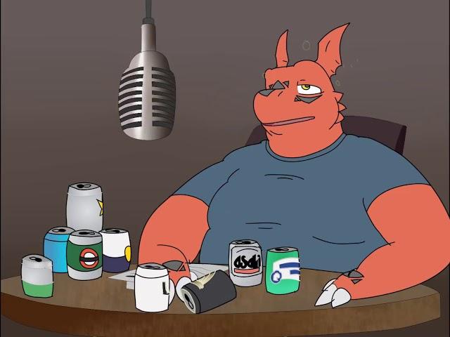 Drunk Guilmon Announcer WG