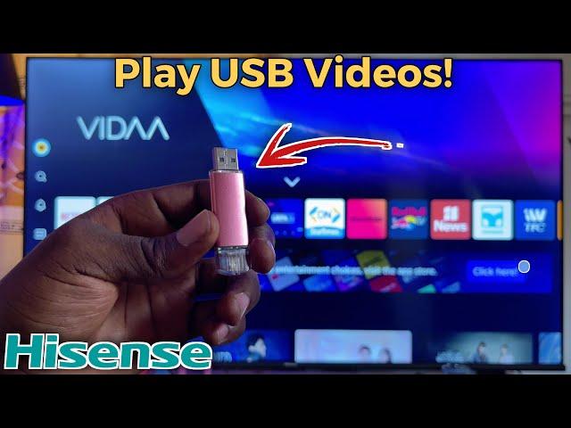 How to Play USB Videos on Hisense Smart TV!