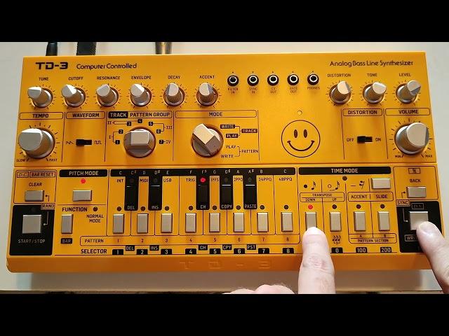 "Hey Boy Hey Girl" by The Chemical Brothers / TD-3 Behringer / Bass Line / Tutorial