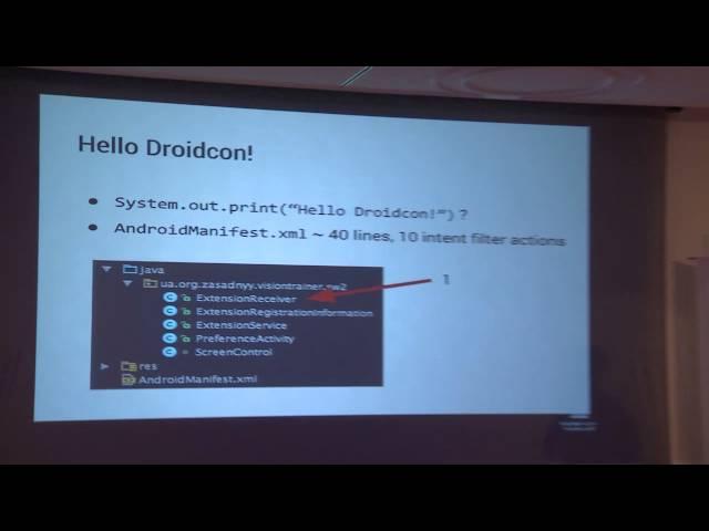 Extending your apps to wearables - Vitaliy Zasadnyy, GDG Lviv - Droidcon Paris 2014
