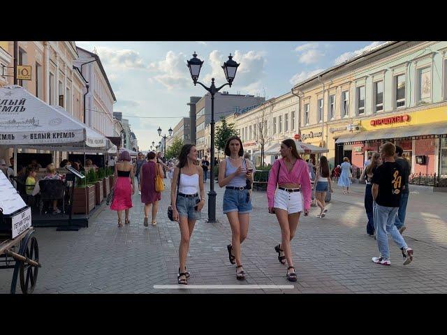 Russia Kazan after Russian Sanctions | Walking in Kazan City |Татарстан Казань, прогулка ул. Баумана