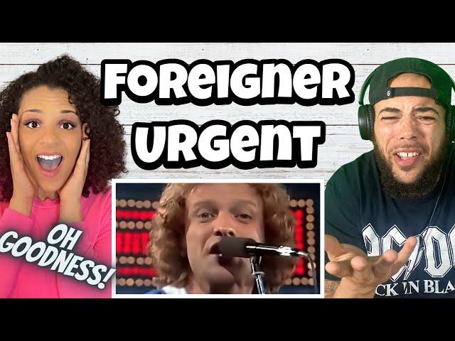 THAT SAX SOLO!..| FIRST TIME HEARING Foreigner -  Urgent REACTION