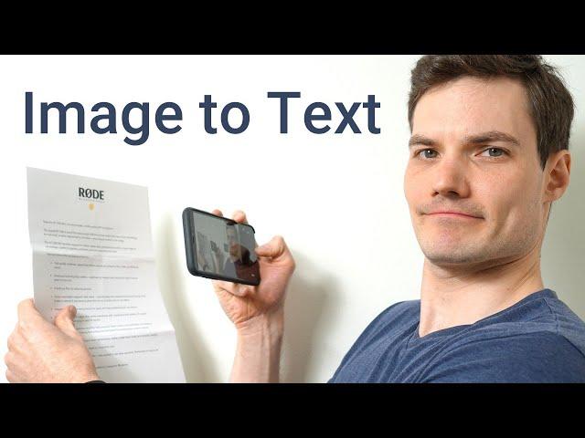 How to Convert Image to Text in iPhone & Android