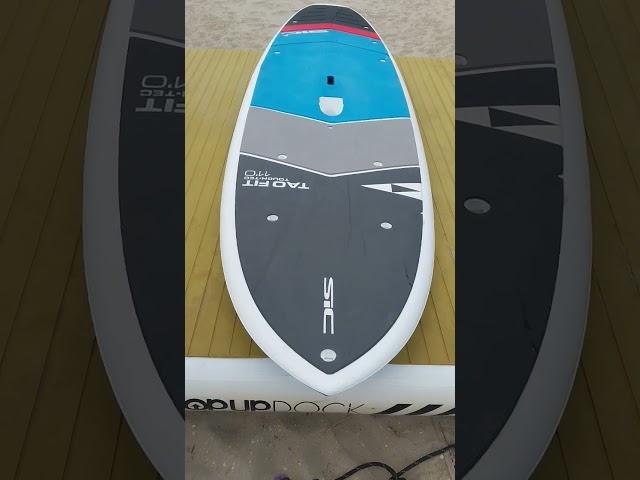 11'SIC Maui Tao Fit Full Deckpad Stand Up Paddleboard SOLD at Money Island Beach in Toms River NJ