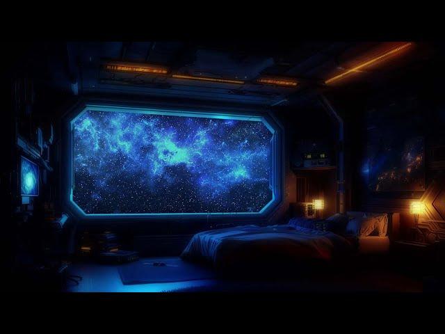 Relaxing Space in a Real Spaceship | White Noise of the Universe, Lost in Space Ambience