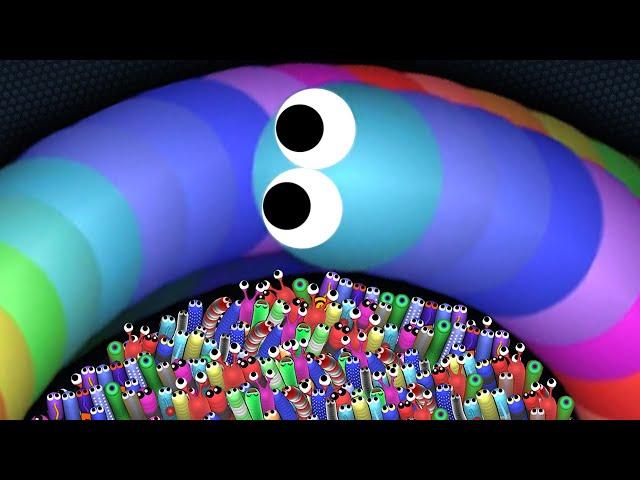 Slither.io A.I. 100,000+ Score Epic Slitherio Gameplay #245