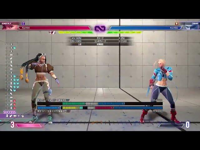 SF6 - Kimberly Setups Mixups Combos