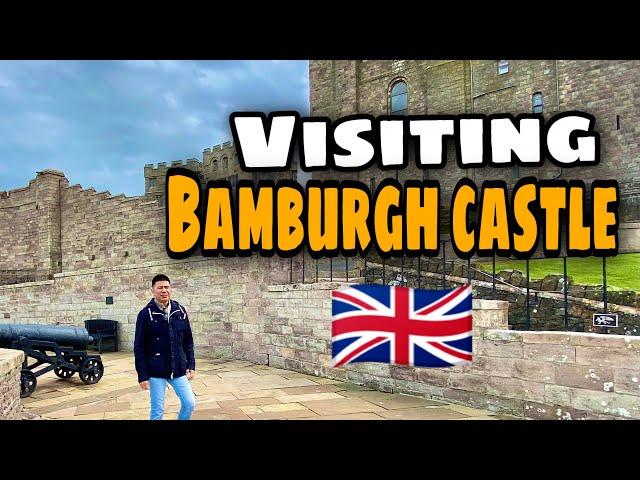 Visiting bamburgh castle l Northumberland England