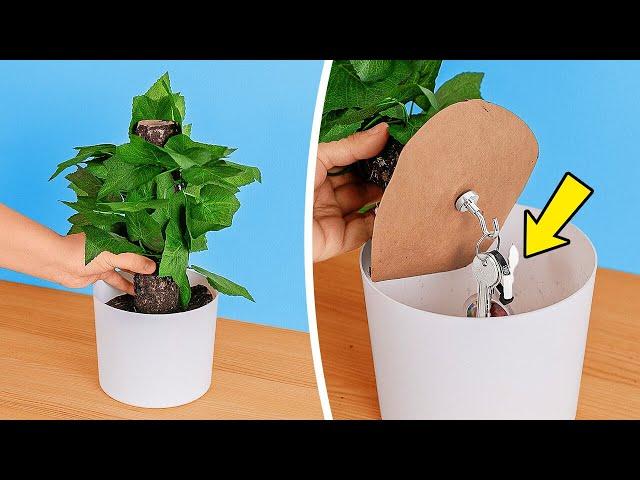 SECRET UNDER THE POT: 10 ORGANIZATION HACKS YOU NEED! 