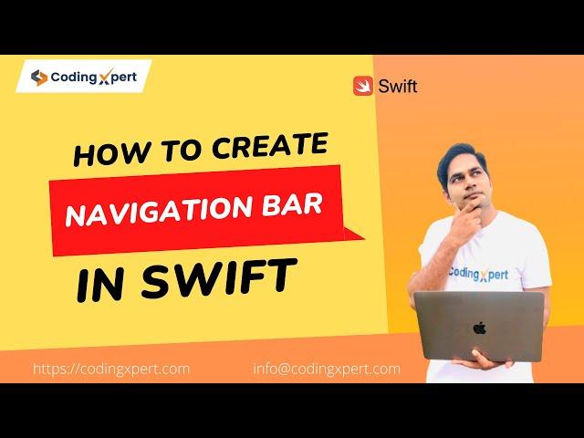 How to create navigation bar in swift | Change Barbutton item image color in swift | Xcode 14