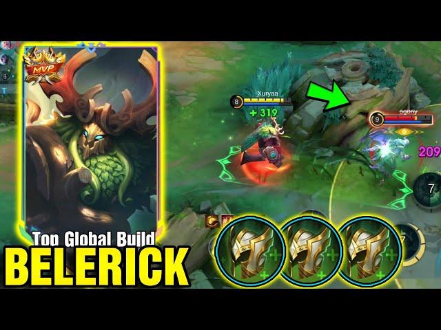 BELERICK EPIC COMEBACK!!! BELERICK BEST BUILD HIT '' HIT ME AND DIE '' - MLBB BELERICK GAMEPLAY